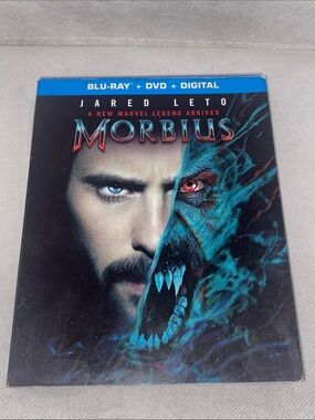 Sony Morbius Blu-Ray DVD Digital Steelbook - Black, Blue, Red